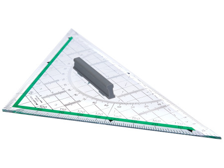 FABER-CASTELL Equerre géométrique BK 1 grande, avec poignée