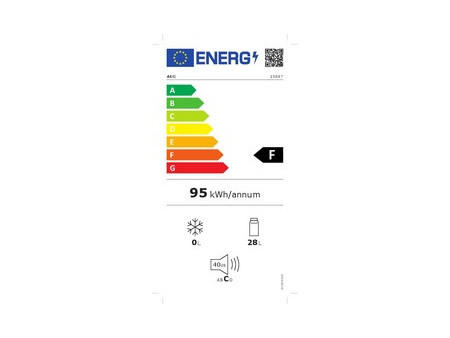AEG Glacière KK 28, capacité: 28 litres, noir