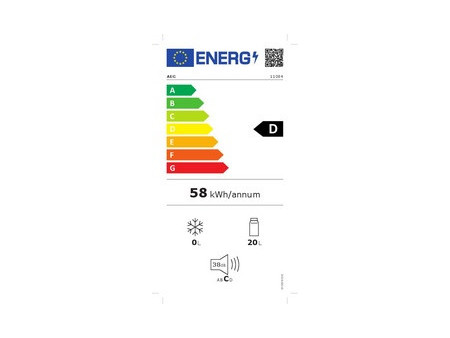 AEG Glacière KK 20, capacité: 20 litres, noir