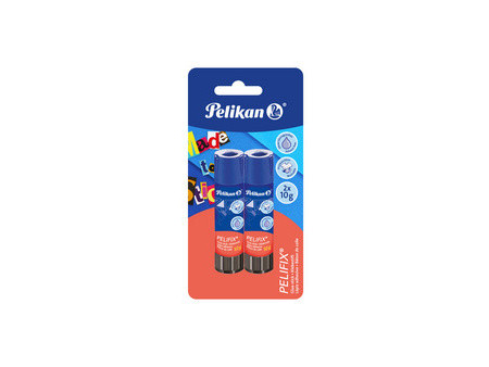 Pelifix Bâton de colle PELIFIX, 20 g, blister de 2