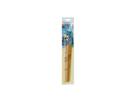 Marabu Kit de pinceau 'Basic + School', de 5 pièces