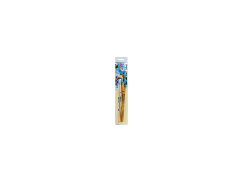 Marabu Kit de pinceau 'Basic + School', de 5 pièces