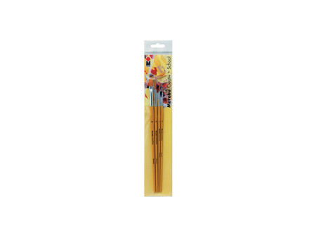 Marabu Kit de pinceaux synthétiques Universal
