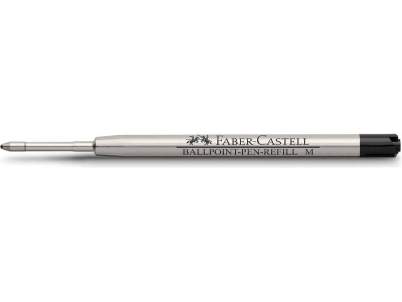 FABER-CASTELL Recharge grand volume M stylo à bille, noir