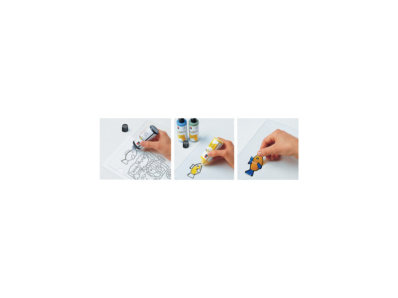 Marabu Window Color 'fun & fancy', 80 ml, blanc