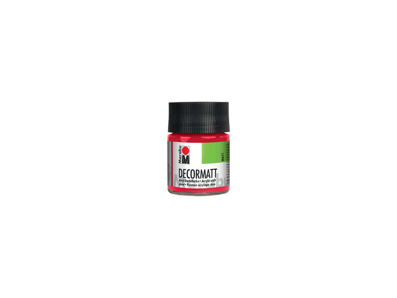Marabu Peinture acrylique 'Decormatt', magenta, 50 ml,