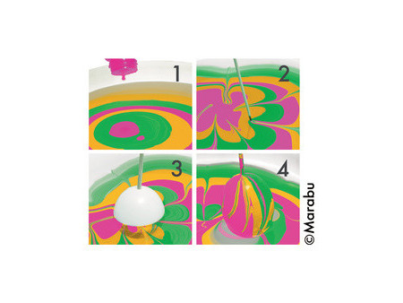 Marabu Peinture à marbrer 'Easy Marble', 15 ml, noir
