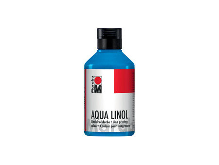 Marabu Couleur pour linogravure Aqua, 250 ml, blanc
