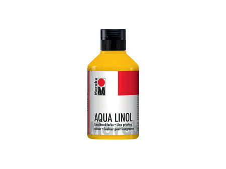 Marabu Couleur pour linogravure Aqua, 250 ml, blanc