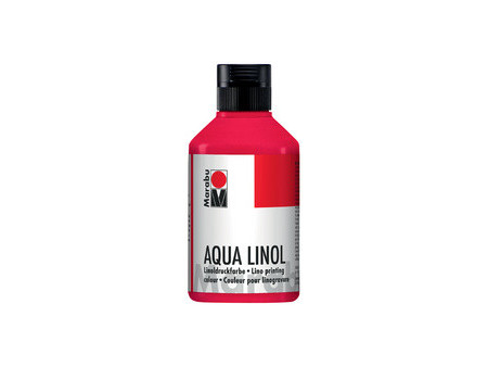 Marabu Couleur pour linogravure Aqua, 250 ml, blanc