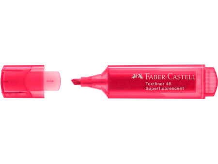 FABER-CASTELL Surligneur TEXTLINER 1546, rouge