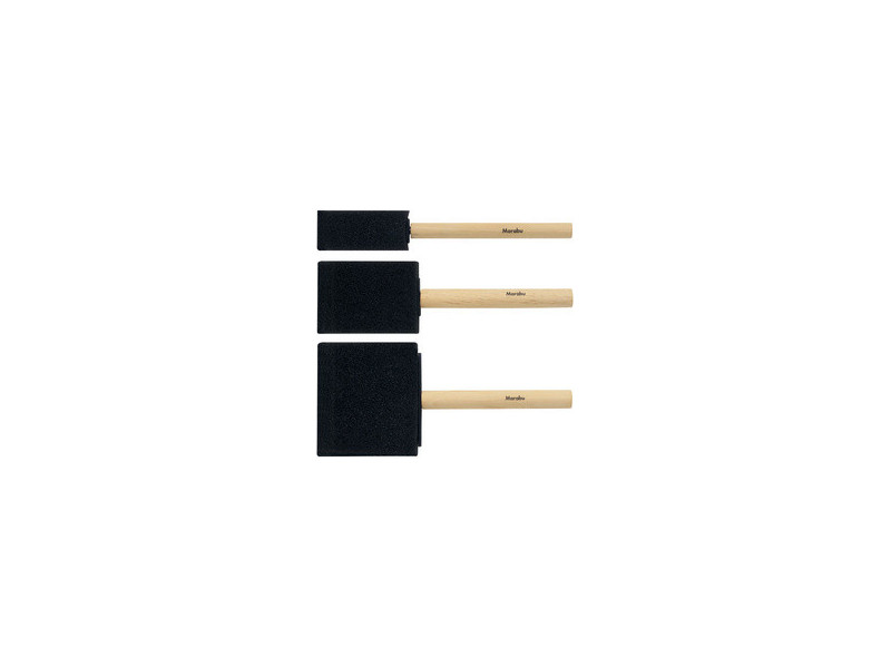 Marabu Pinceau en mousse, largeur: 25 mm