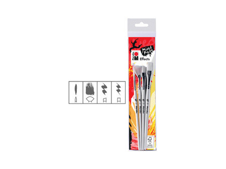 Marabu Kit de pinceaux 'Basics', équipement de base