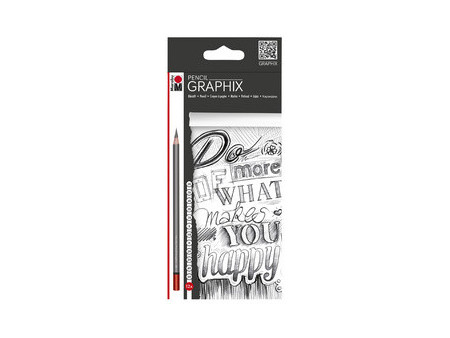 Marabu Crayon de papier 'GRAPHIX', étui de 12 en carton,