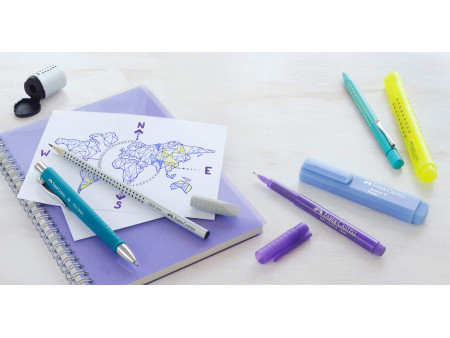 FABER-CASTELL Fineliner BROADPEN 1554, rose