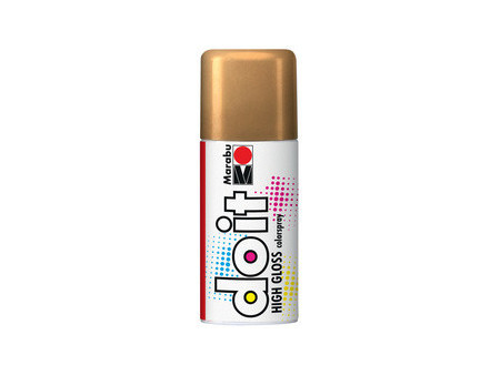 Marabu Peinture aérosol it HIGH GLOSS, argent brillant