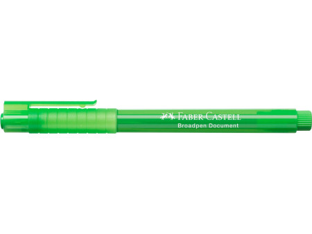 FABER-CASTELL Fineliner BROADPEN 1554, vert clair
