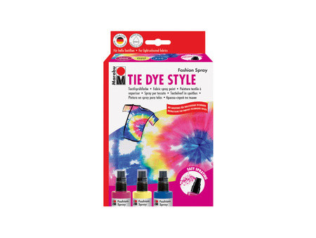 Marabu peinture textile à vaporiser 'Fashion-Spray', Set TIE
