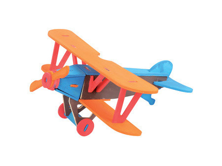 Marabu KiDS Puzzle 3D 'Avion biplan', 25 pièces