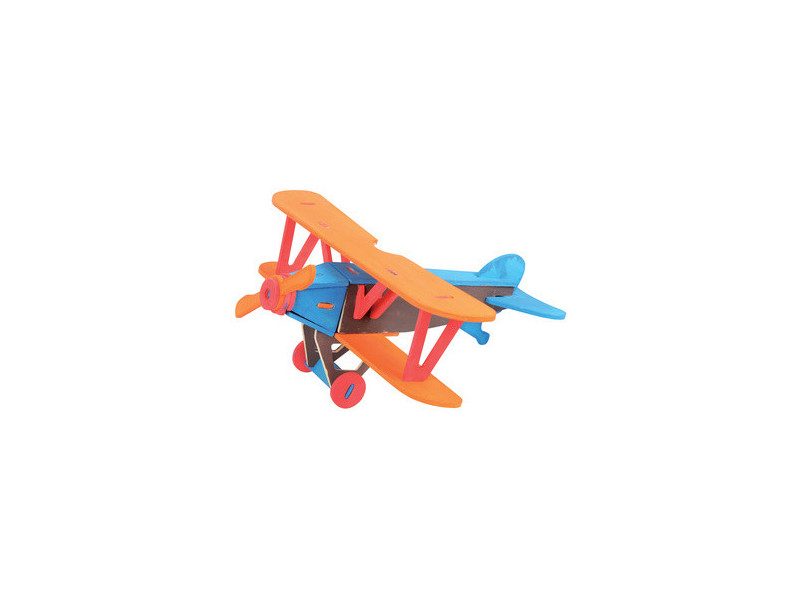 Marabu KiDS Puzzle 3D 'Avion biplan', 25 pièces