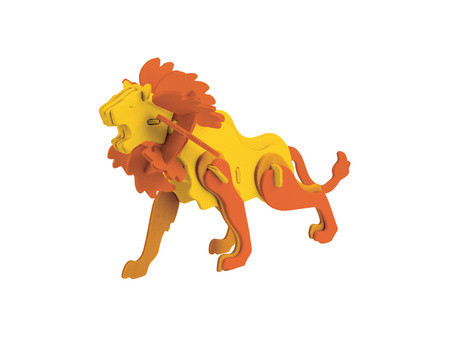 Marabu KiDS Puzzle 3D 'Lion', 34 pièces