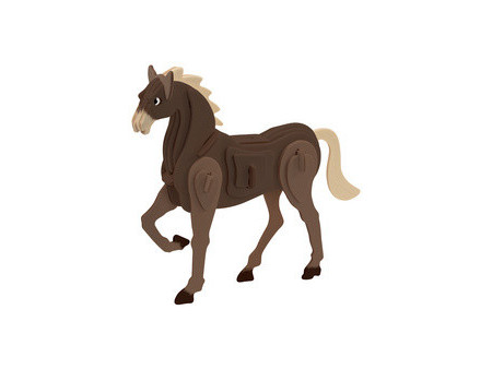 Marabu KiDS Puzzle 3D 'Cheval', 30 pièces