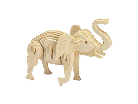Marabu KiDS Puzzle 3D 'Eléphant', 27 pièces