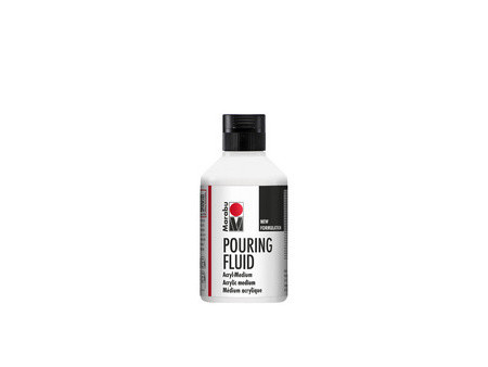 Marabu Pouring Fluid Médium acrylique, 750 ml