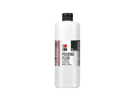 Marabu Pouring Fluid Médium acrylique, 750 ml