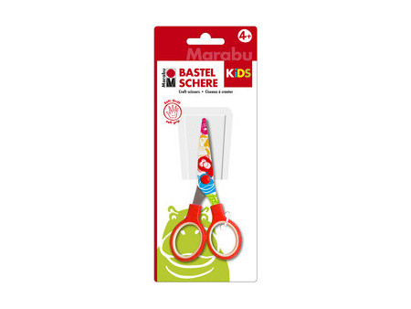 Marabu KiDS Ciseaux de bricolage, rond, longueur : 130 mm