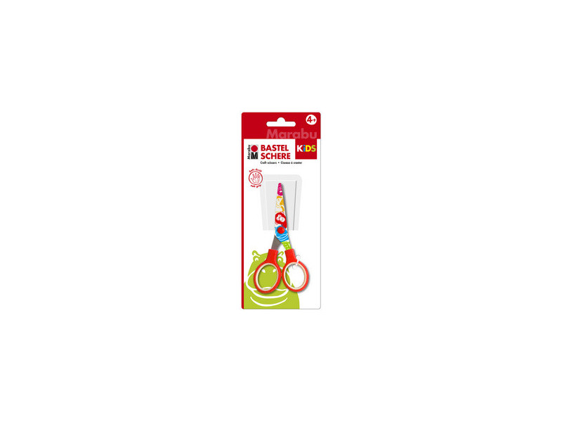 Marabu KiDS Ciseaux de bricolage, rond, longueur : 130 mm