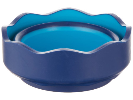 FABER-CASTELL Gobelet CLIC & GO, bleu