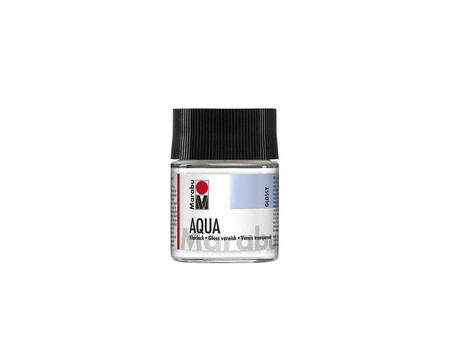 Marabu Vernis transparent Aqua, très brillant, 500 ml