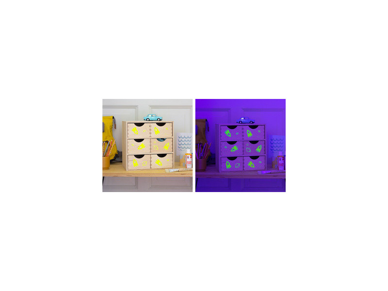 Marabu Peinture phosporescente fluo GLOW IN THE DARK STARS