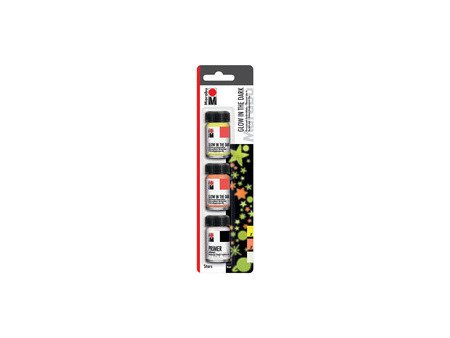 Marabu Peinture phosporescente fluo GLOW IN THE DARK STARS