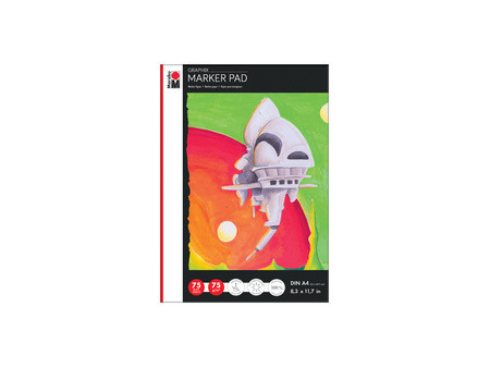 Marabu Bloc de papier pour marqueur Marker Pad GRAPHIX