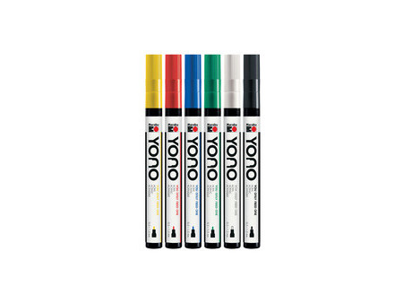 Marabu Feutre acrylique 'YONO', 1,5 - 3,0 mm, set de 6