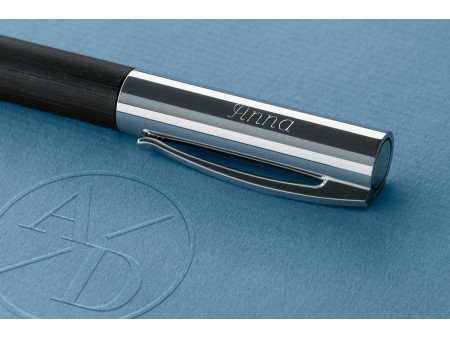FABER-CASTELL Stylo roller Ambition résine, noir