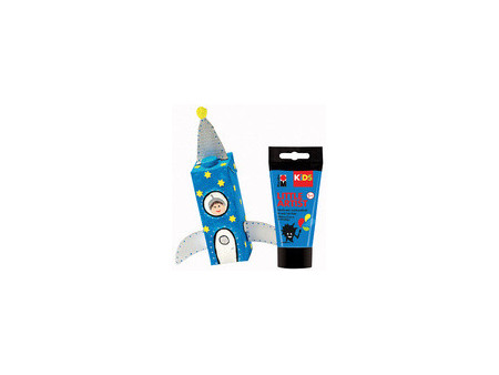Marabu KiDS Gouache pour enfant Little Artist, 75 ml, bleu