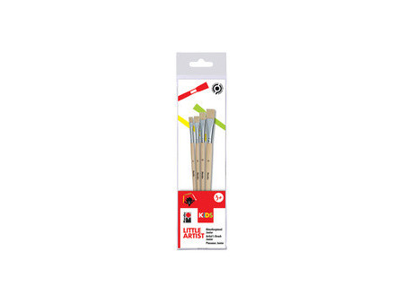 Marabu KiDS Pinceau pour artiste Little Artist, set de 4