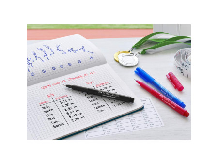 FABER-CASTELL Stylo feutre BROADPEN 1554, magenta