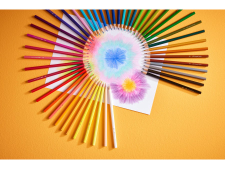 FABER-CASTELL Crayons de couleur CASTLE, étui de 48