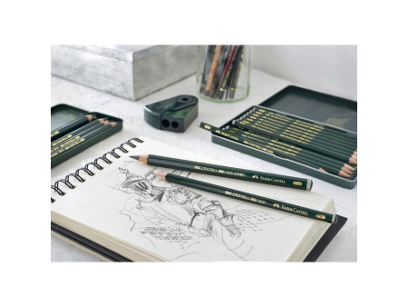 FABER-CASTELL Crayon CASTELL 9000 Design, étui de 12