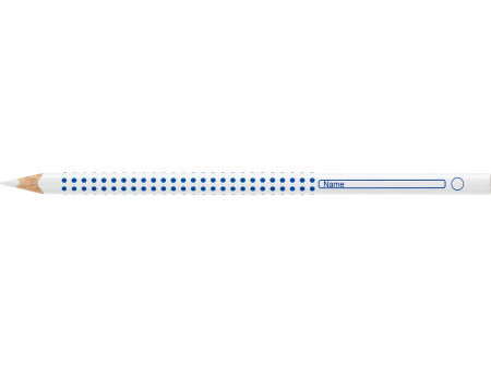 FABER-CASTELL Crayon pour cahier et tableau GRIP blanc