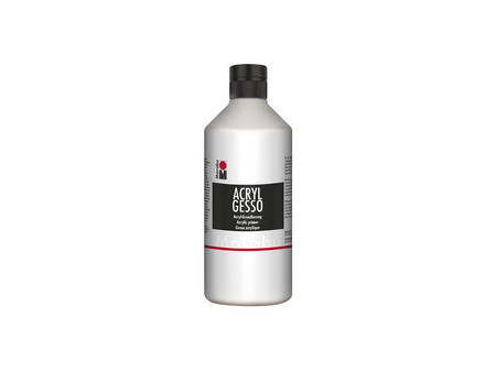 Marabu Apprêt acrylique 'Acryl Gesso', 500 ml, blanc