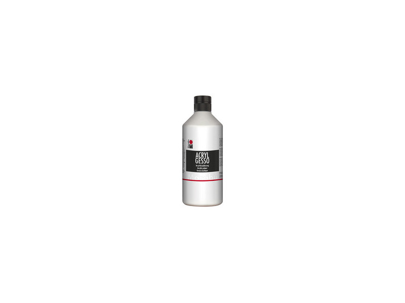 Marabu Apprêt acrylique 'Acryl Gesso', 500 ml, blanc