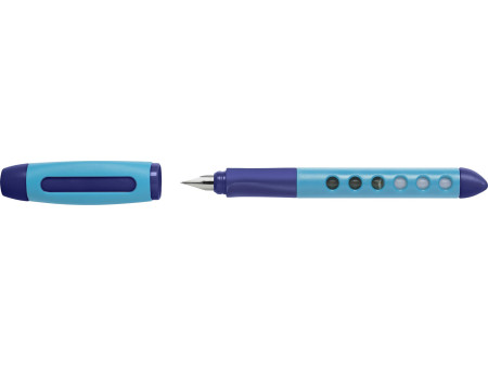 FABER-CASTELL Stylo plume éducatif Scribolino, bleu