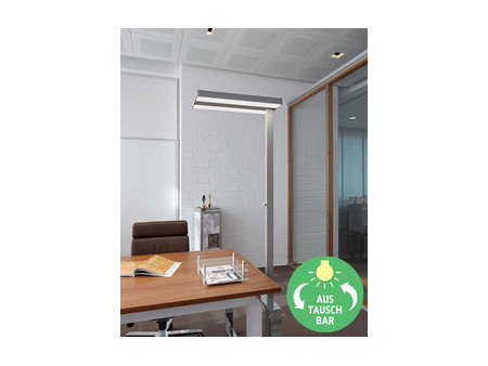 MAUL Lampadaire à LED MAULjaval, dimmable, avec socle