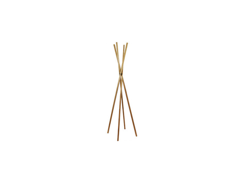 UNiLUX Porte-manteau TIPY, 4 patères, en bambou