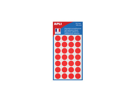 APLI Pastille de signalisation, diamètre: 19 mm, vert